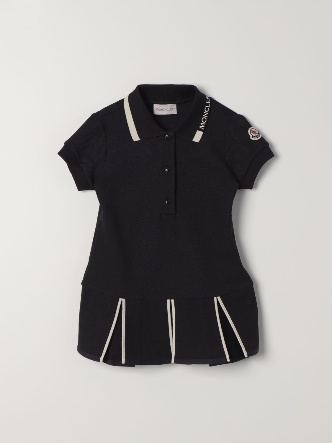 Moncler Dress MONCLER Kids colour Blue