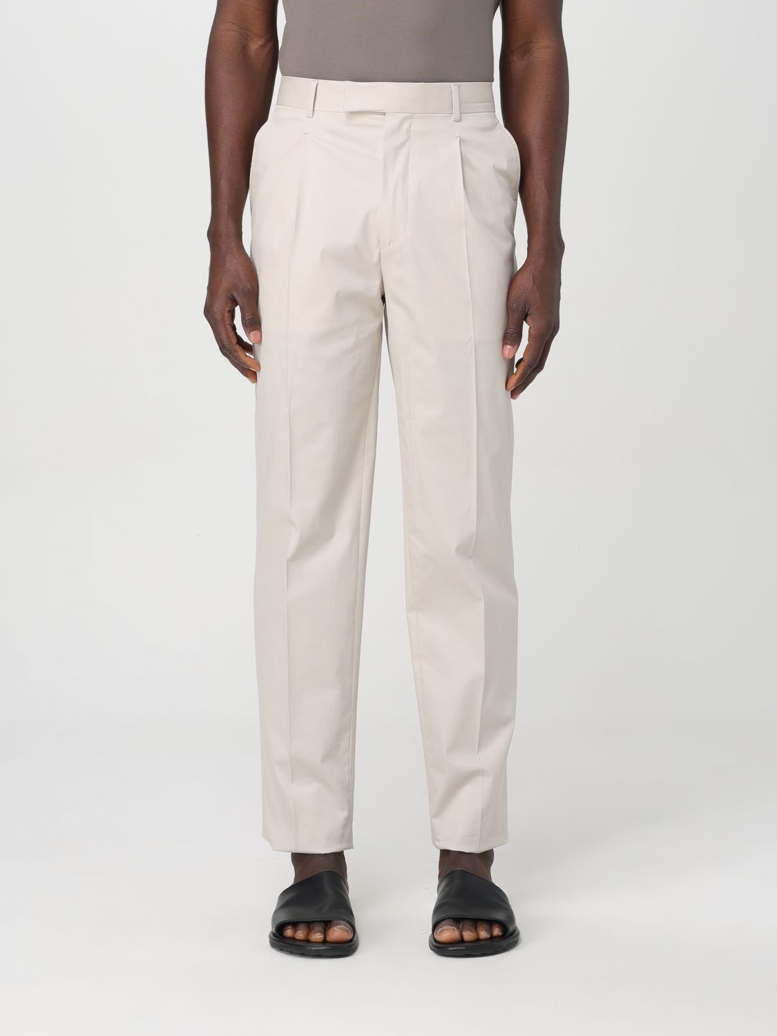 zegna Trousers ZEGNA Men colour Beige