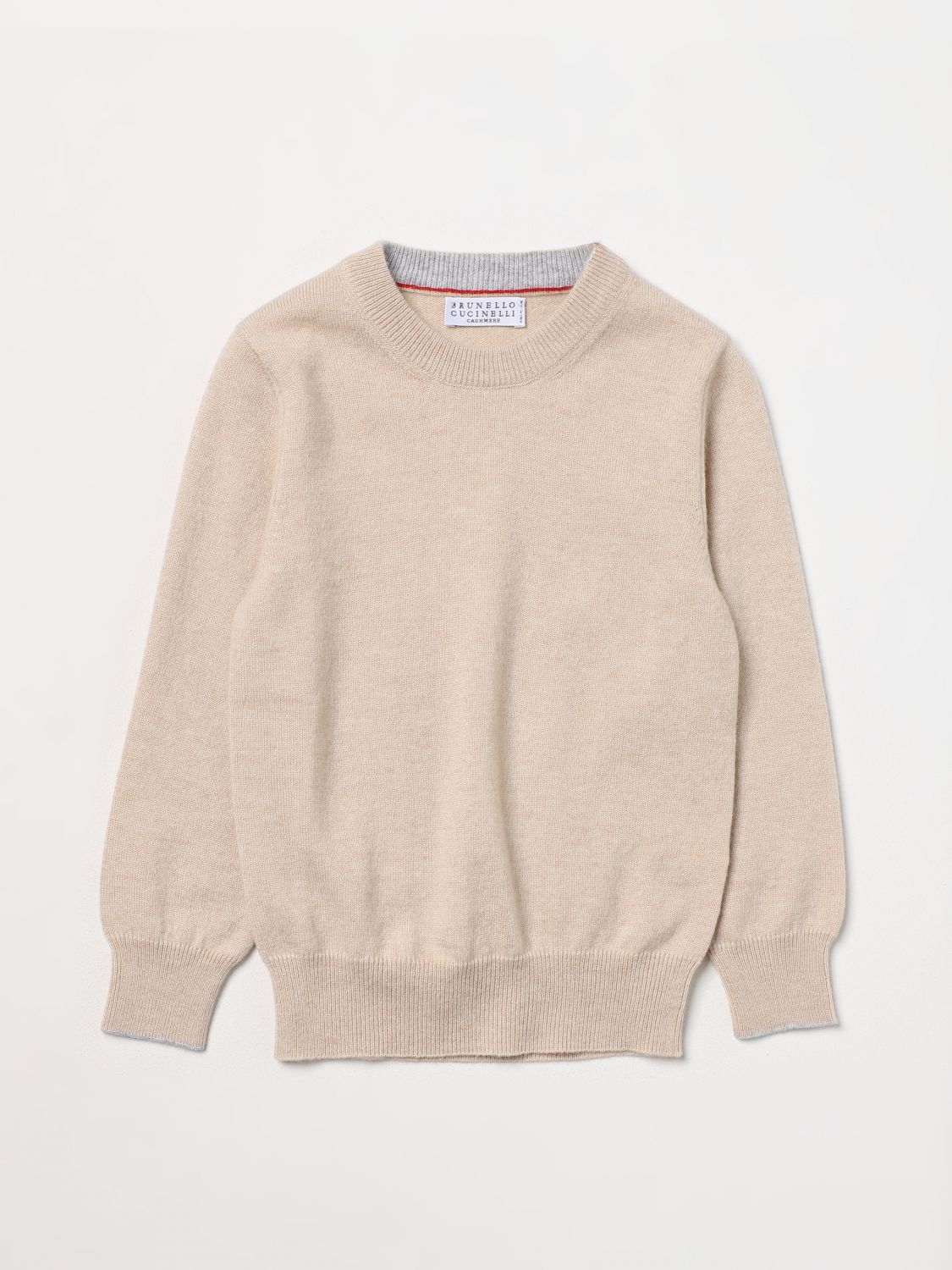 Brunello Cucinelli Jumper BRUNELLO CUCINELLI Kids colour Sand