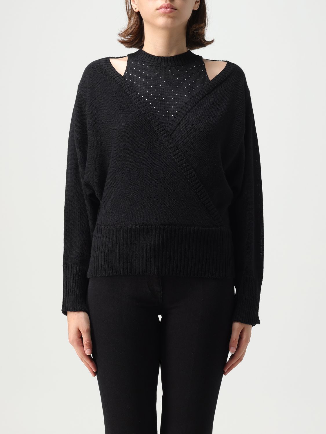 Simona Corsellini Jumper SIMONA CORSELLINI Woman colour Black