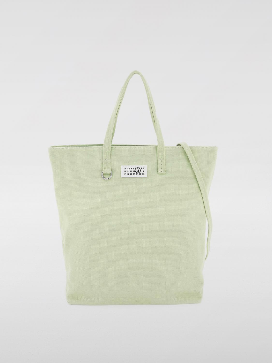 MM6 Maison Margiela Tote Bags MM6 MAISON MARGIELA Woman color Green