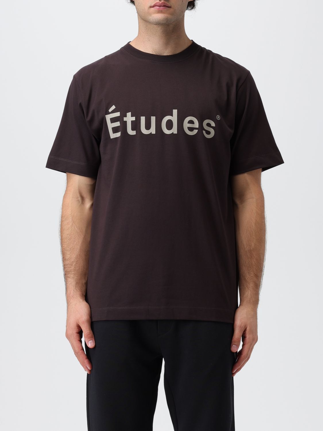 Études T-Shirt ÉTUDES Men colour Brown