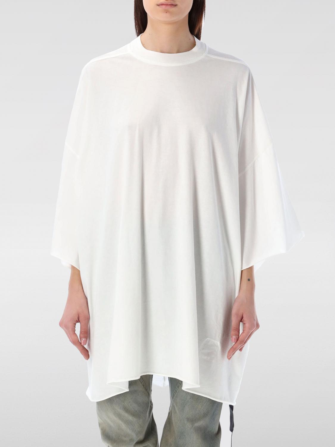 Rick Owens Drkshdw T-Shirt RICK OWENS DRKSHDW Woman color White