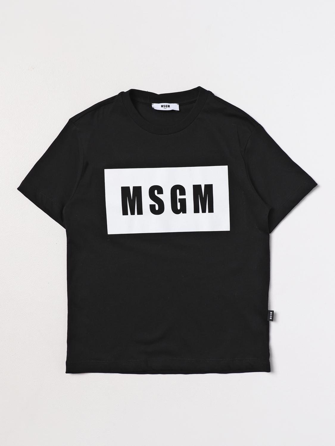 Msgm Kids T-Shirt MSGM KIDS Kids colour Black