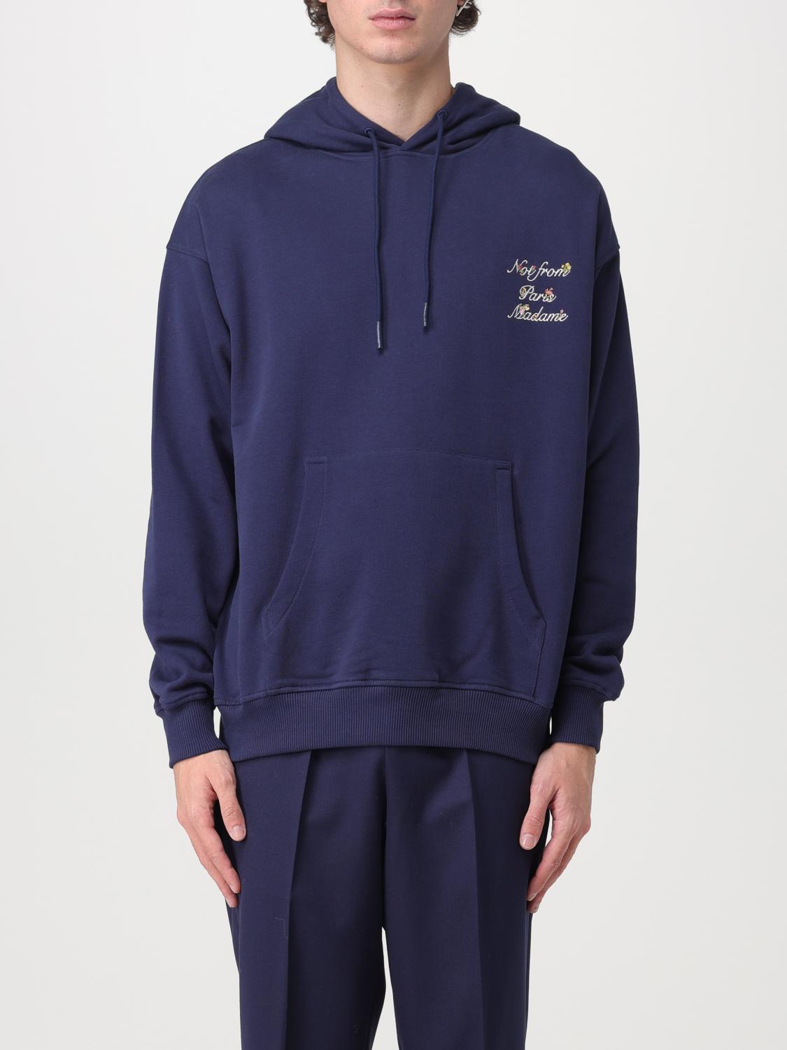 Drôle de Monsieur Sweatshirt DROLE DE MONSIEUR Men colour Blue