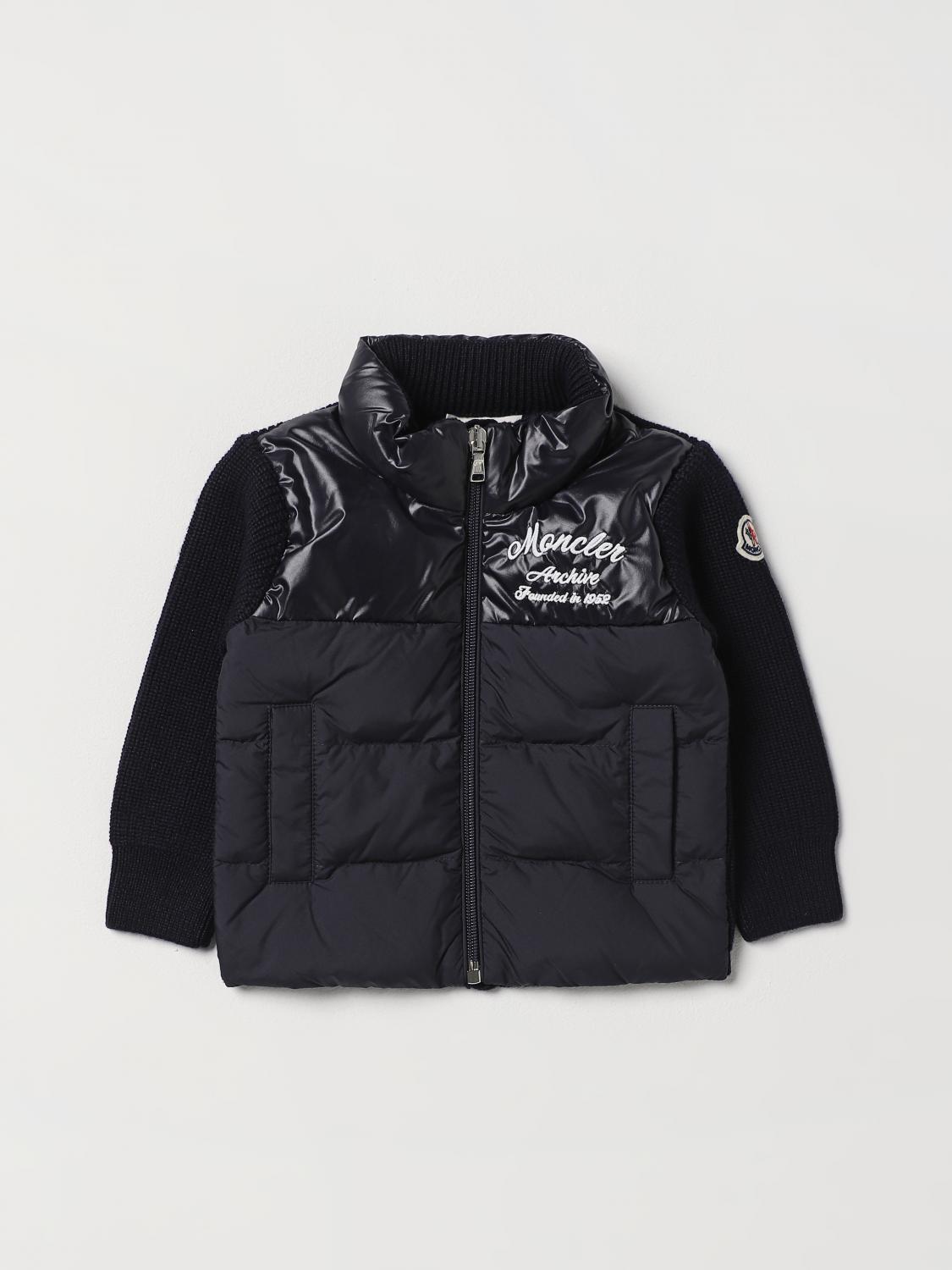 Moncler Jacket MONCLER Kids colour Blue