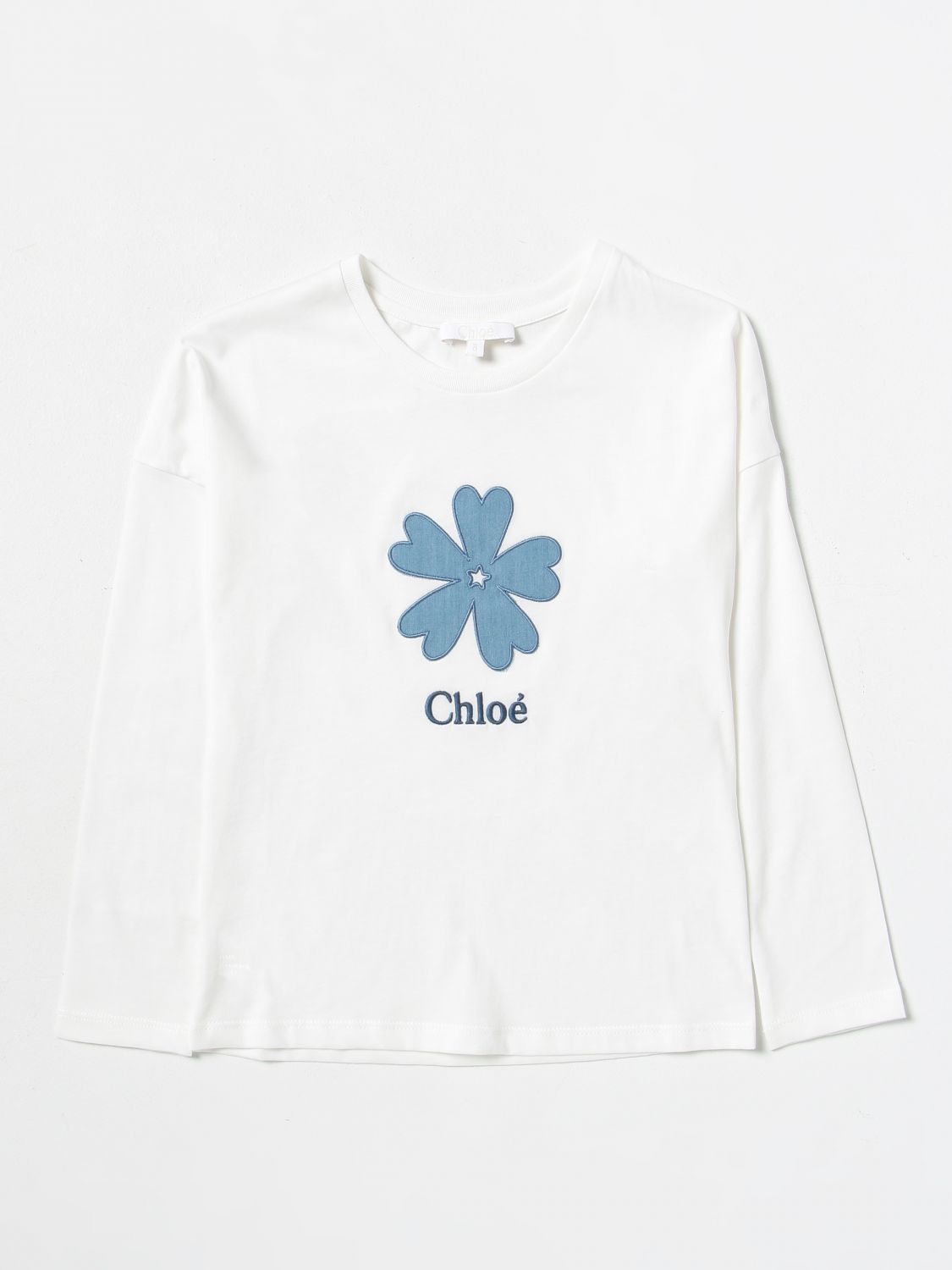 Chloé T-Shirt CHLOÉ Kids colour White