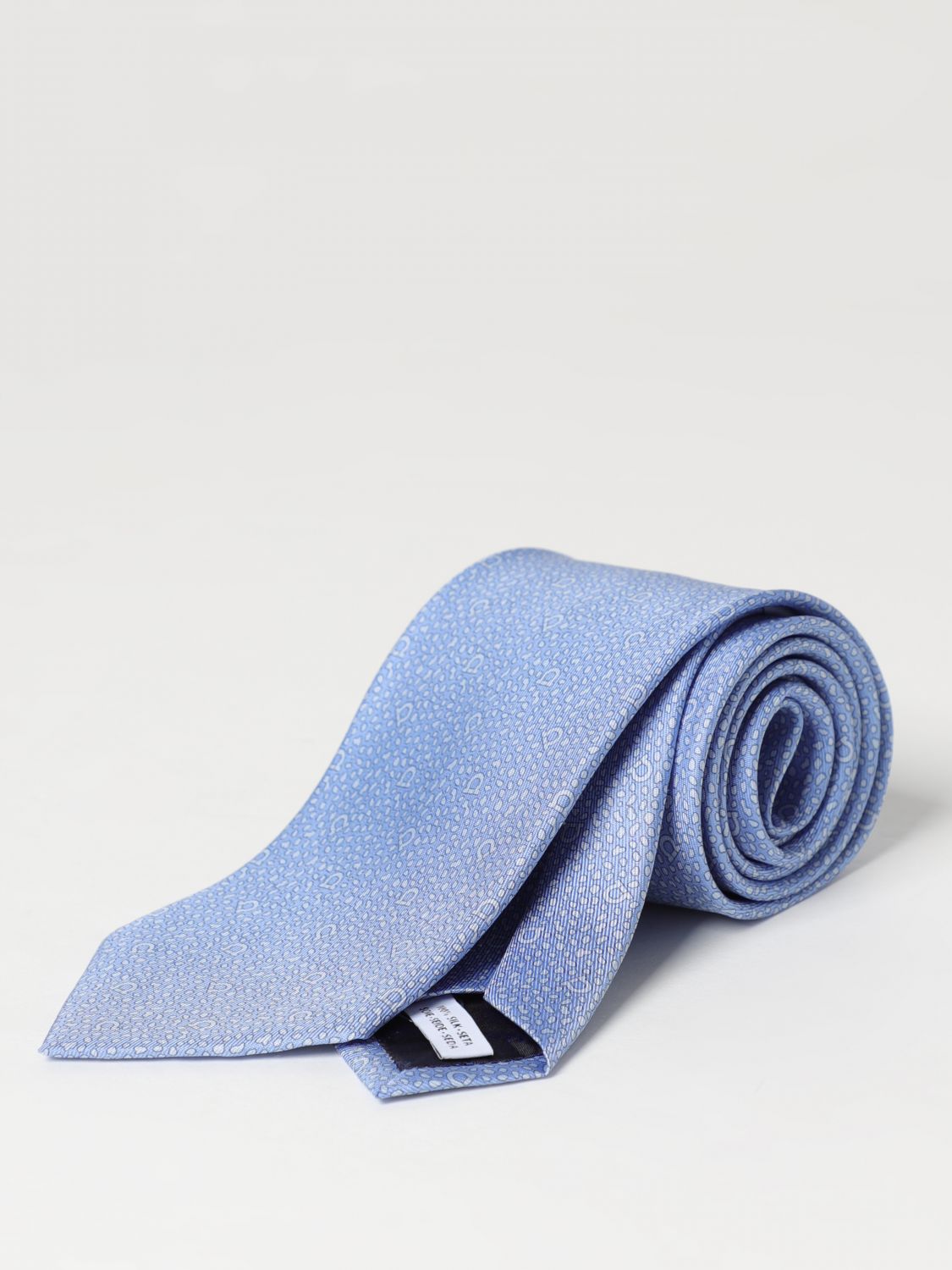 Ferragamo Tie FERRAGAMO Men colour Gnawed Blue