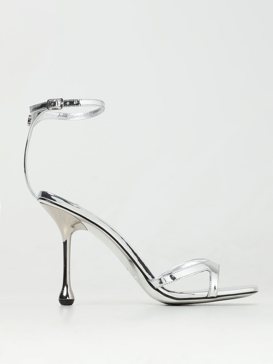 Jimmy Choo Heeled Sandals JIMMY CHOO Woman colour Silver