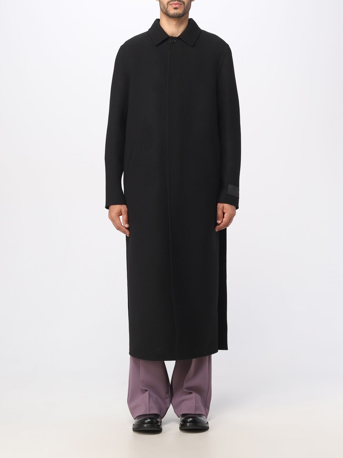 Valentino Coat VALENTINO Men colour Black