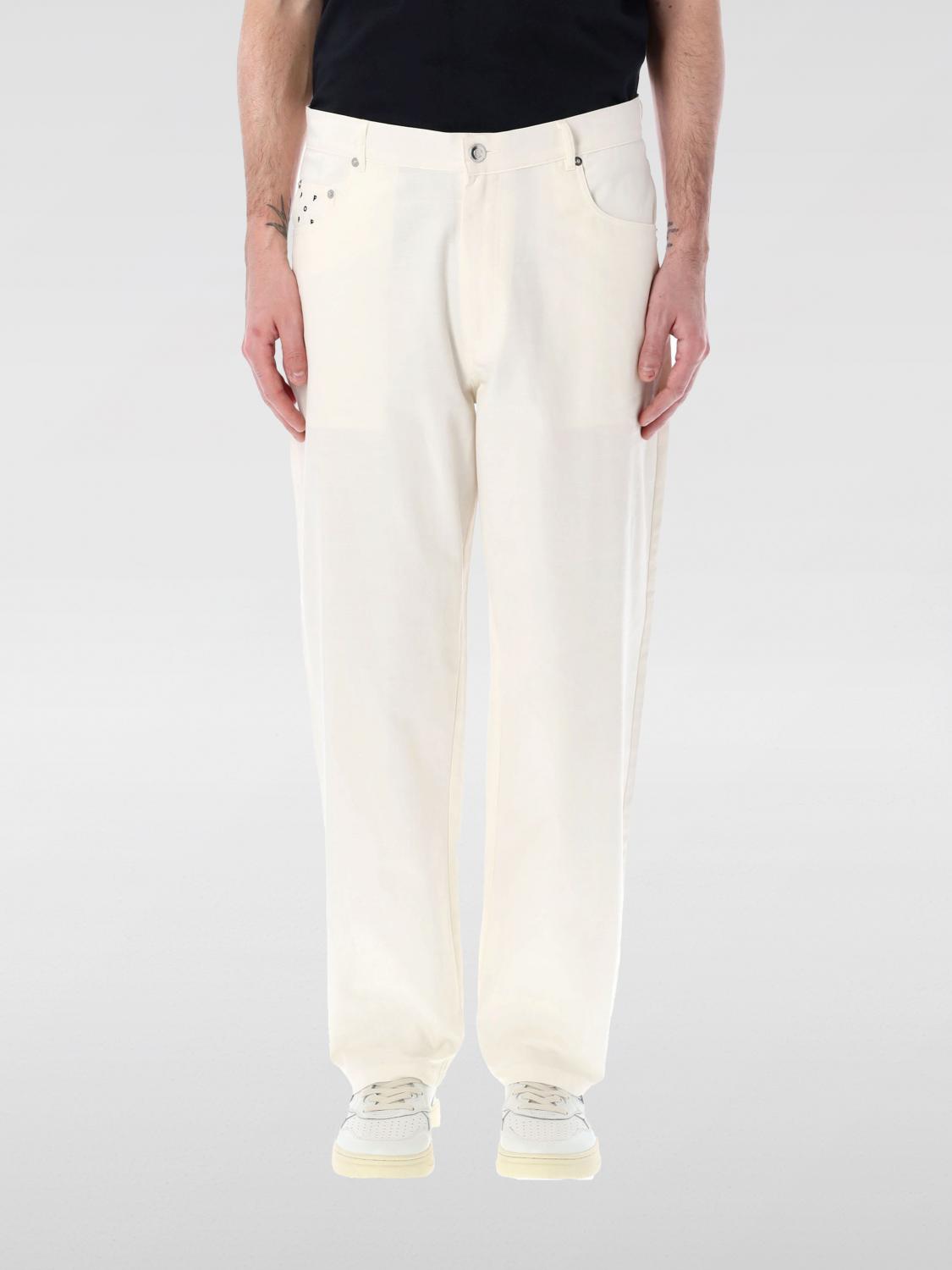 Pop Trading Company Pants POP TRADING COMPANY Men color White