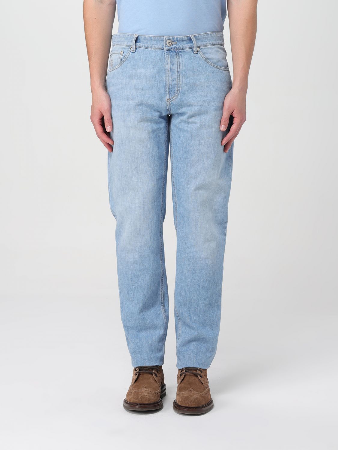 Brunello Cucinelli Jeans BRUNELLO CUCINELLI Men colour Denim