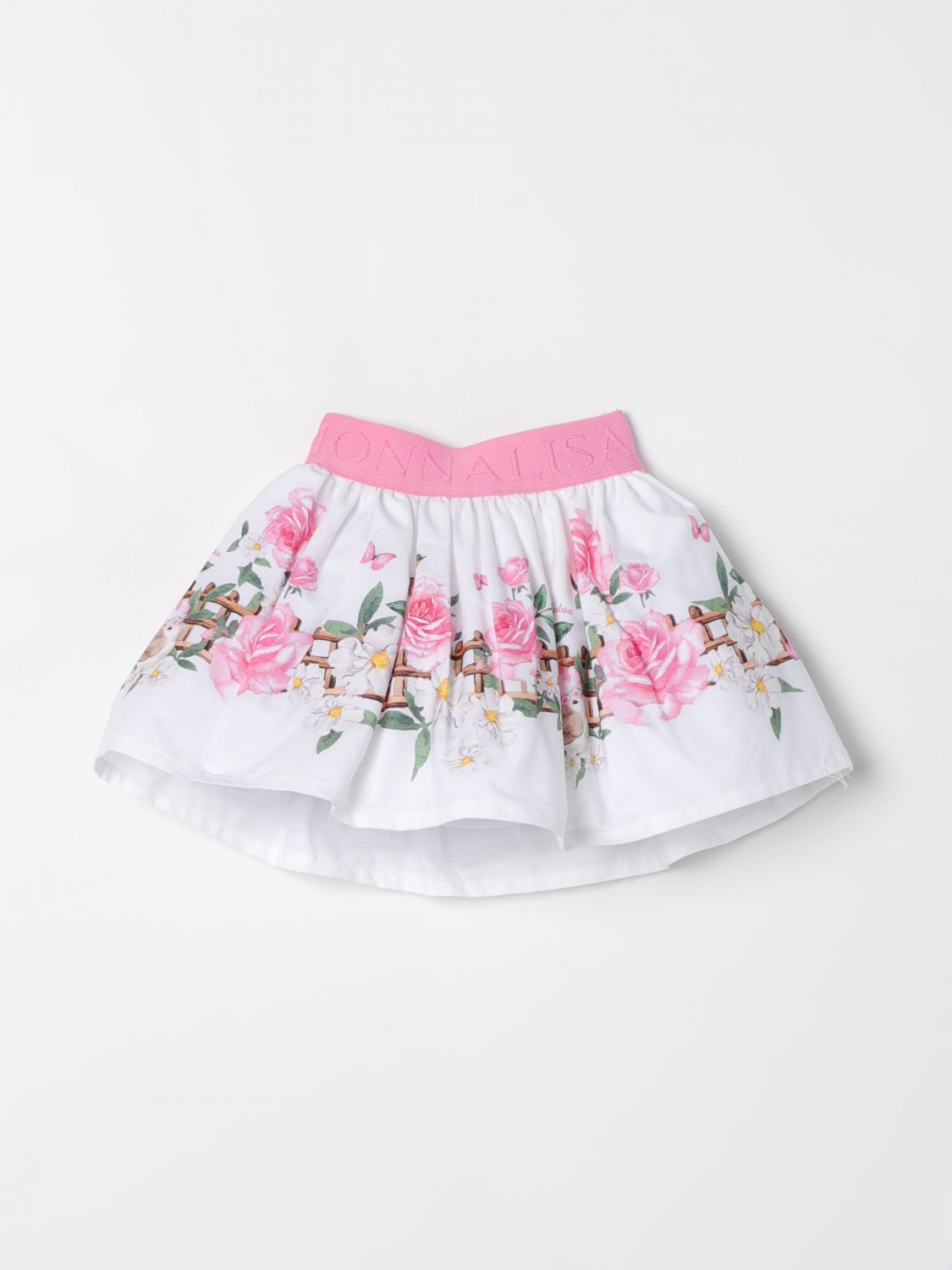 Monnalisa Skirt MONNALISA Kids colour White