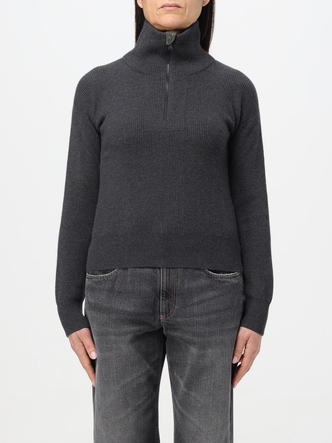 Brunello Cucinelli Jumper BRUNELLO CUCINELLI Woman colour Grey