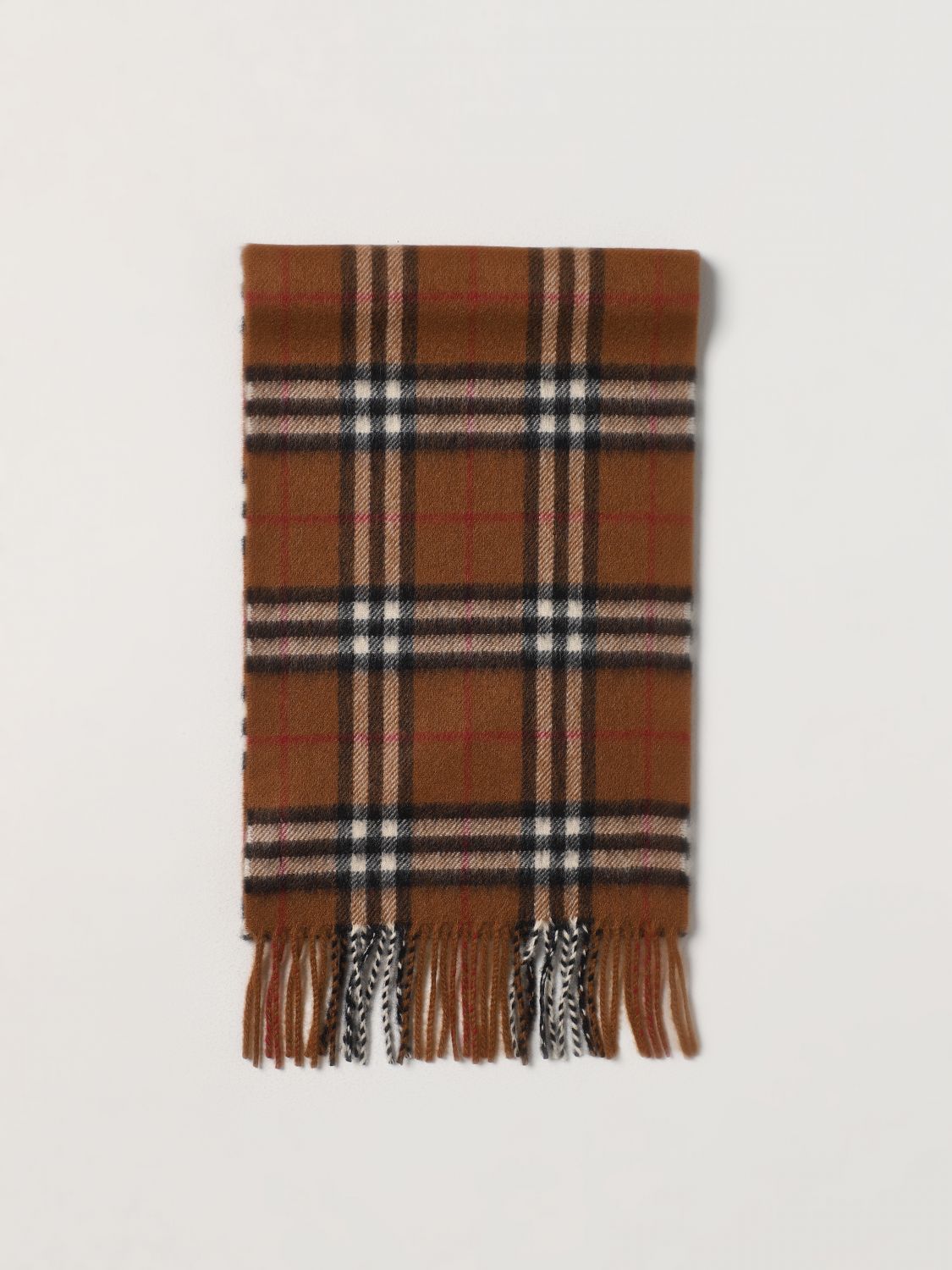 Burberry Kids Scarf Boy BURBERRY KIDS Kids colour Brown