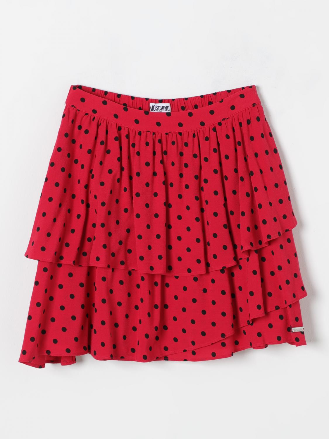 Moschino Skirt MOSCHINO Kids color Cherry