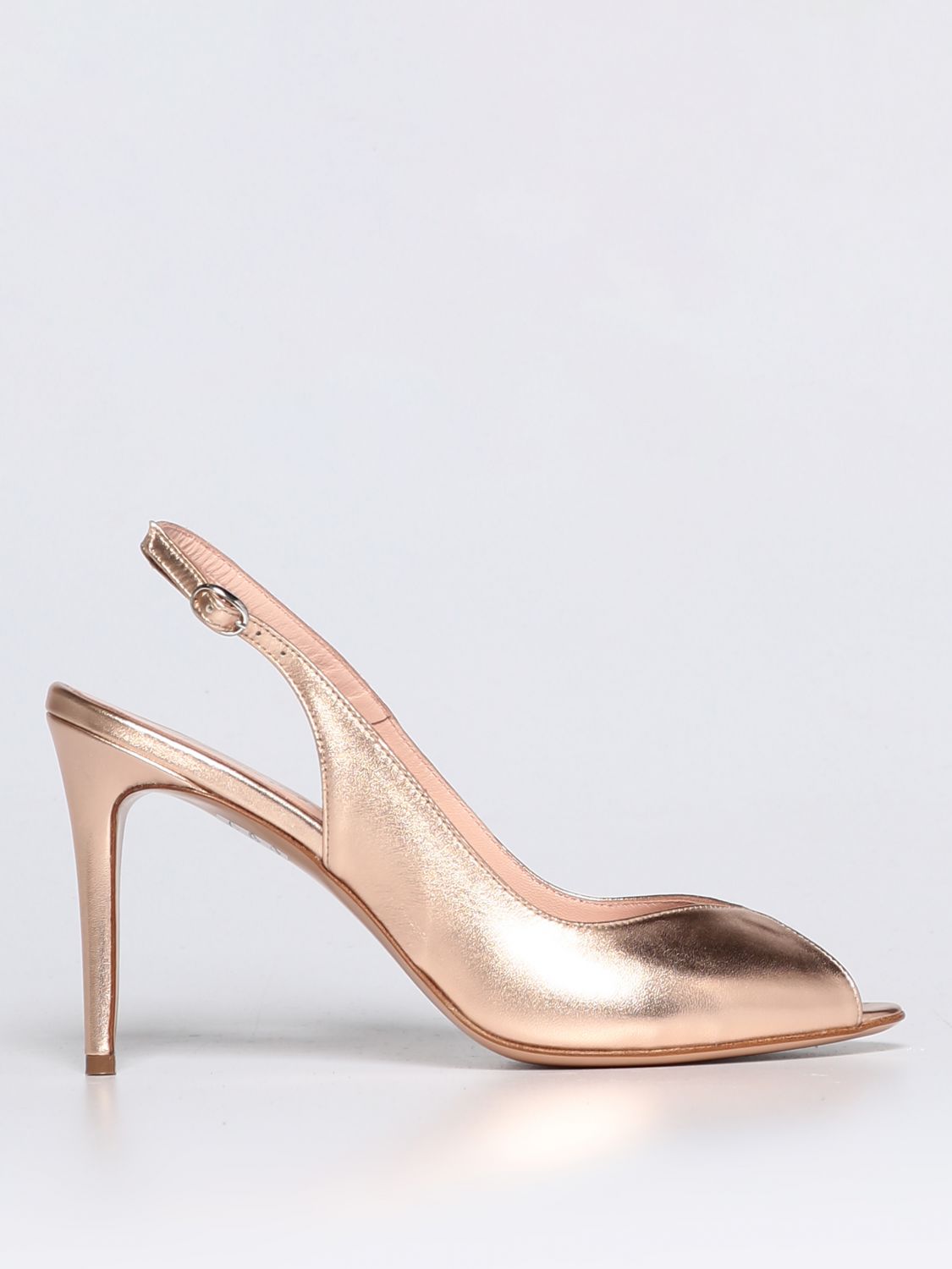 Anna F. Heeled Sandals ANNA F. Woman colour Gold