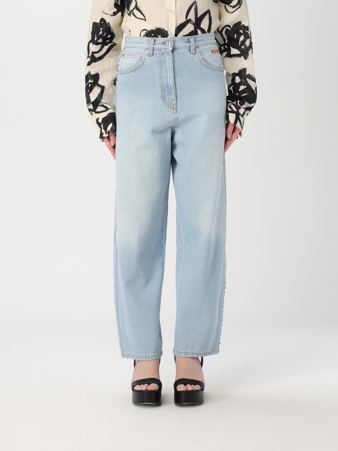 Msgm Jeans MSGM Woman color Denim