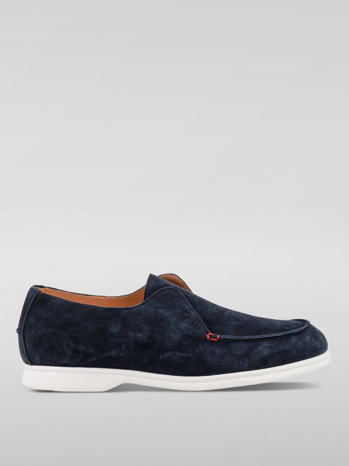 Kiton Loafers KITON Men colour Blue