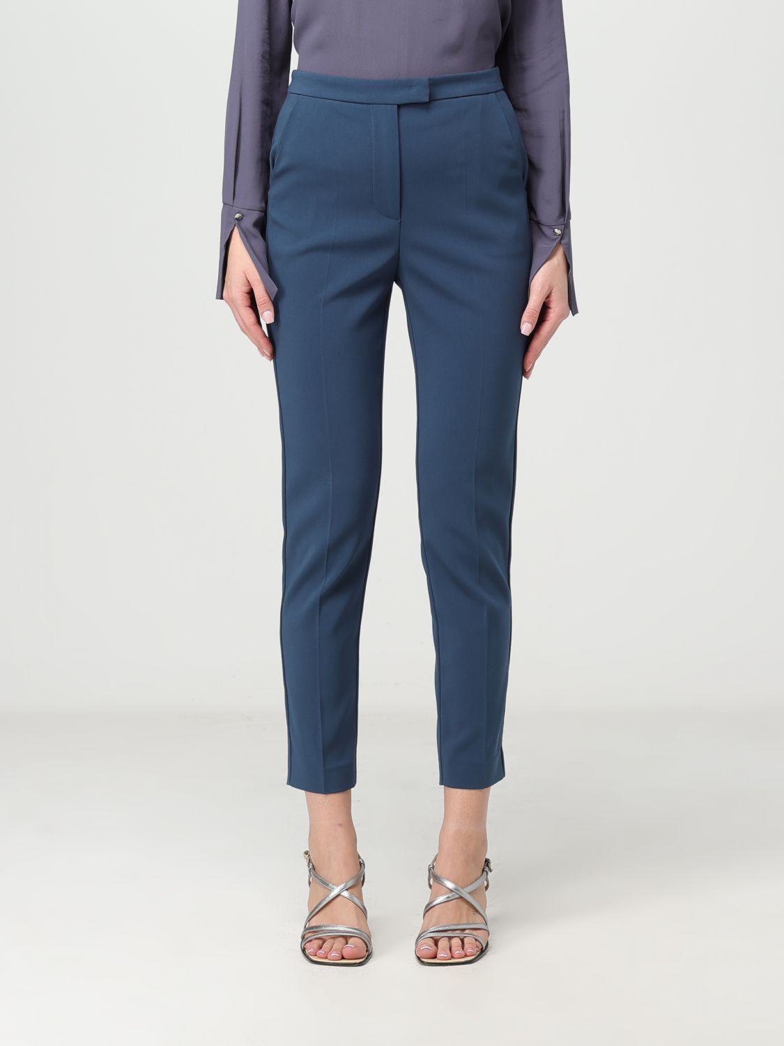 Patrizia Pepe Trousers PATRIZIA PEPE Woman colour Petroleum Blue