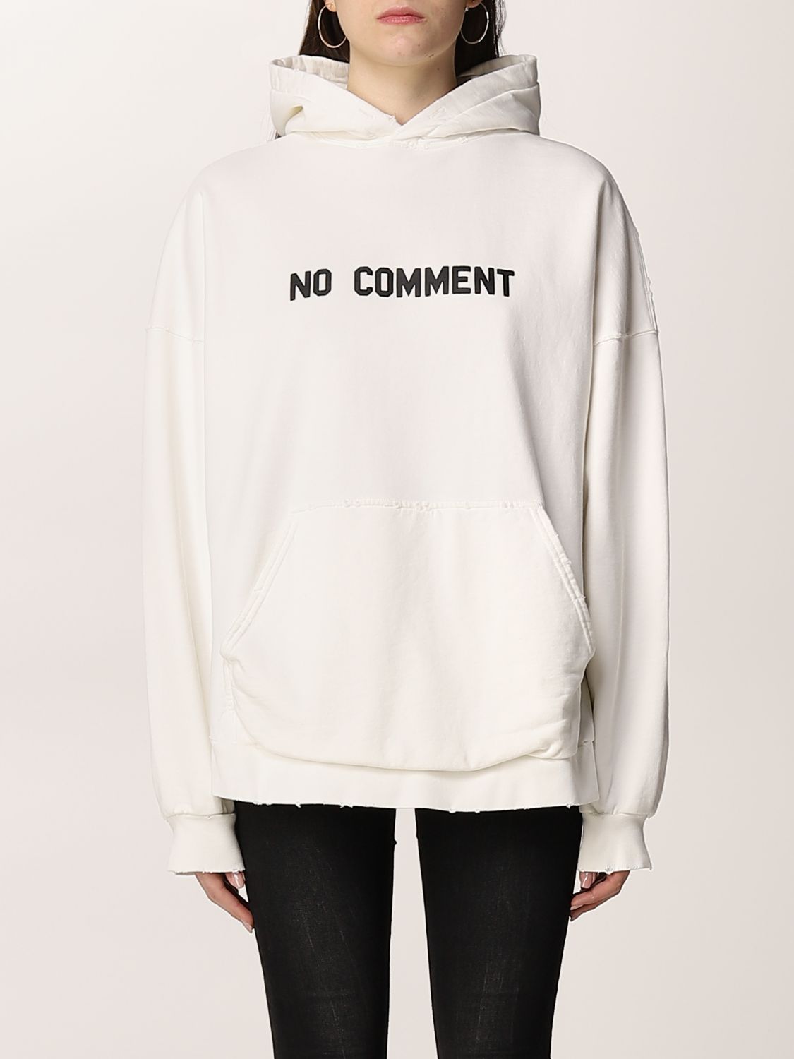 Balenciaga Balenciaga cotton sweatshirt with slogan