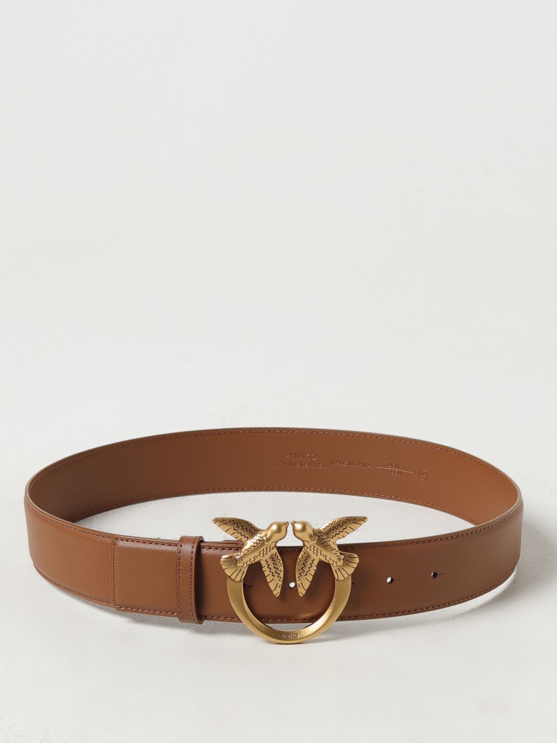 Pinko Belt PINKO Woman colour Leather