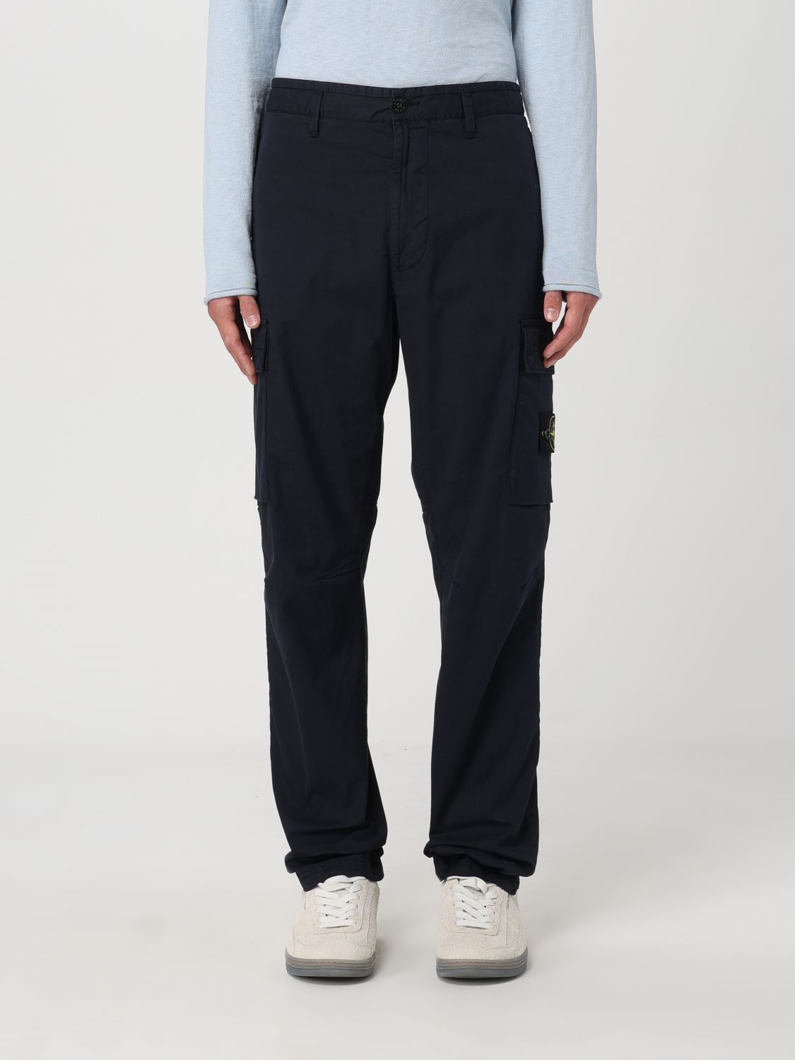 Stone Island Trousers STONE ISLAND Men colour Blue