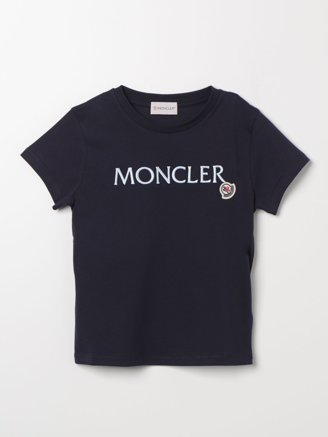 Moncler T-Shirt MONCLER Kids colour Blue