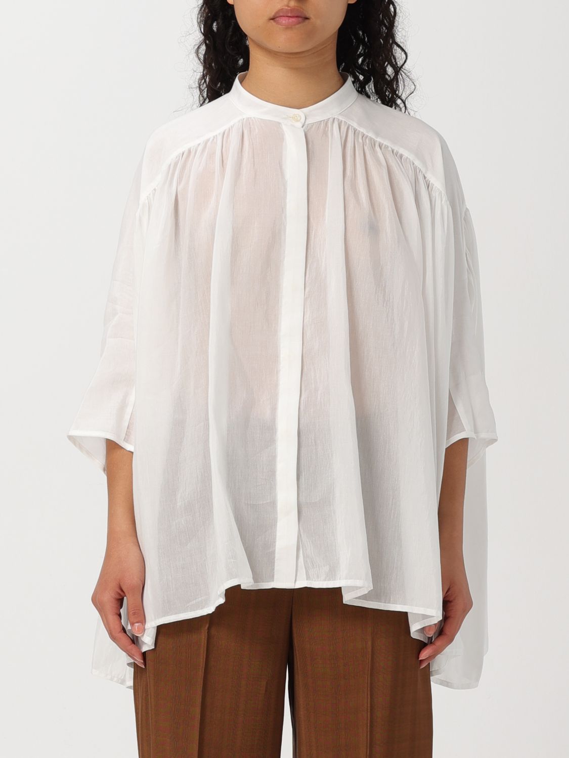 Semicouture Shirt SEMICOUTURE Woman colour Ivory