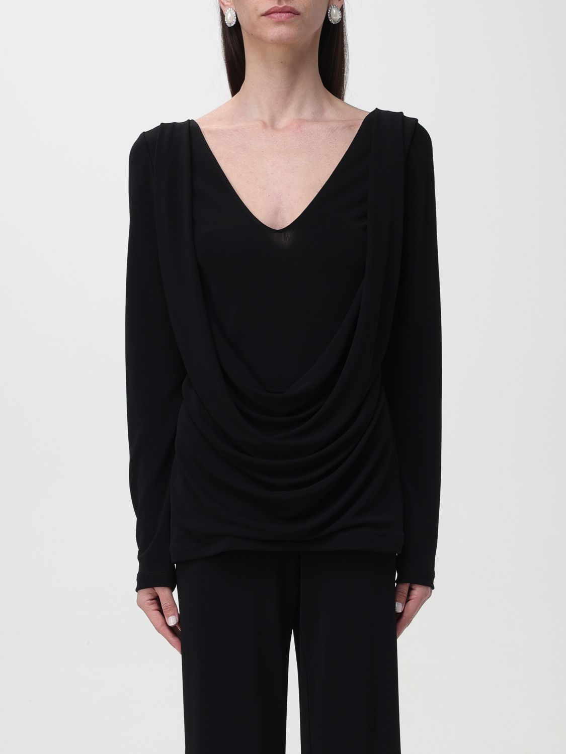 Alberta Ferretti Top ALBERTA FERRETTI Woman colour Black