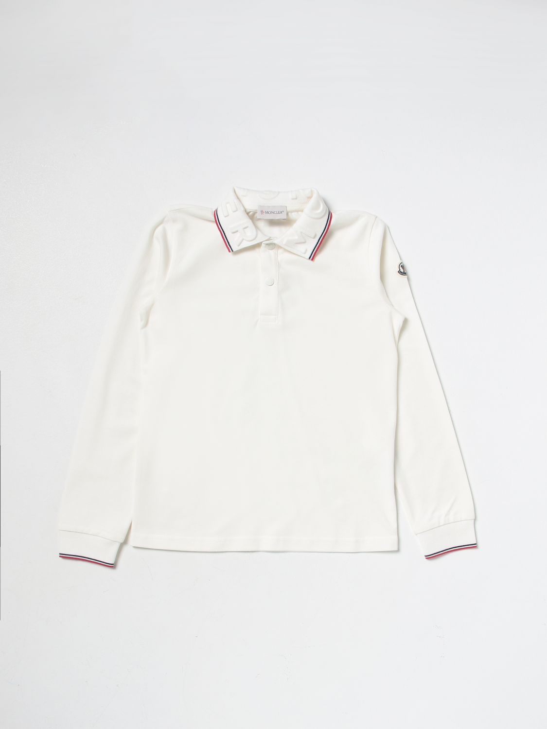 Moncler Polo Shirt MONCLER Kids colour White