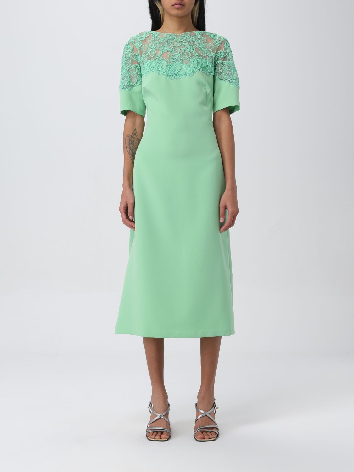 Ermanno Scervino Dress ERMANNO SCERVINO Woman colour Green