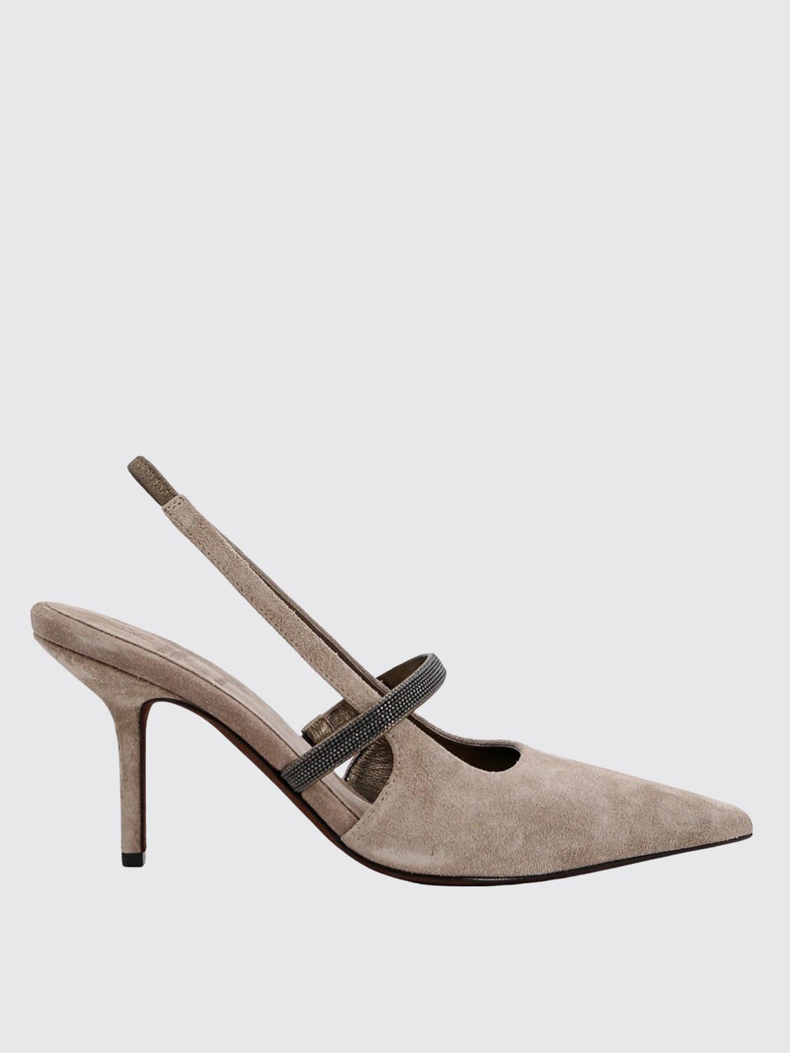 Brunello Cucinelli High Heel Shoes BRUNELLO CUCINELLI Woman colour Beige