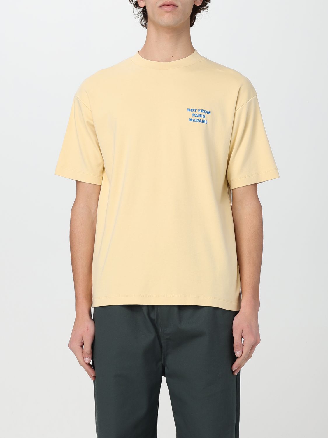 Drôle de Monsieur T-Shirt DROLE DE MONSIEUR Men colour Yellow