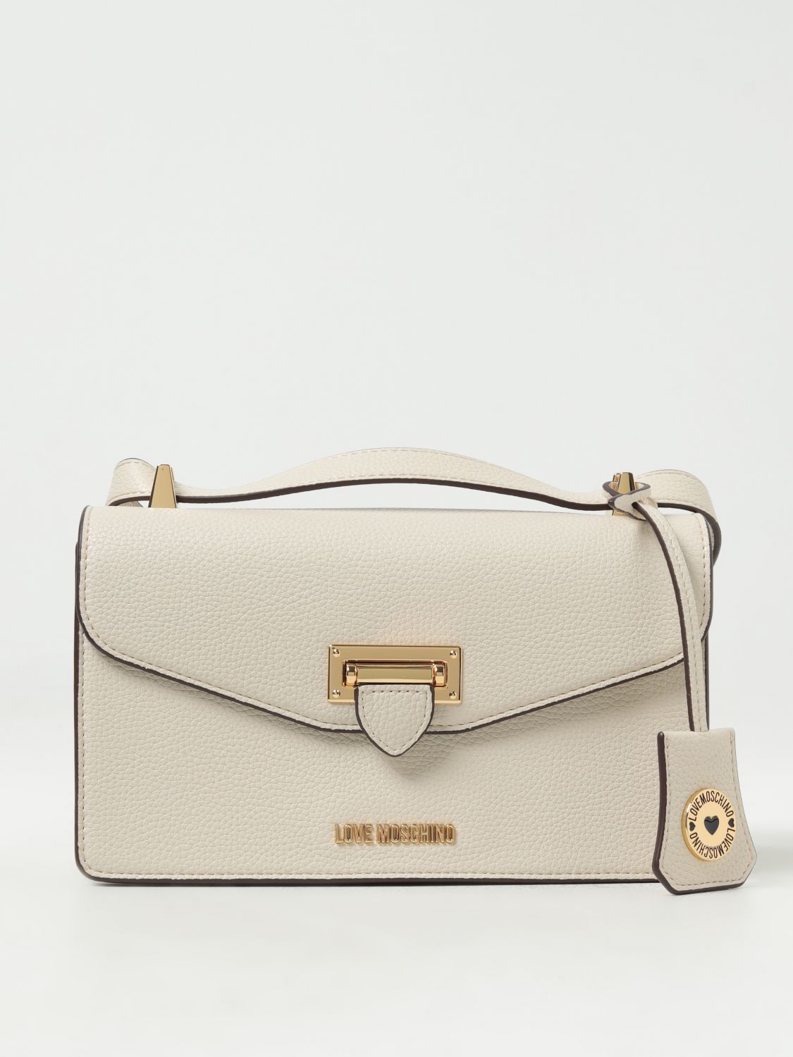 Love Moschino Crossbody Bags LOVE MOSCHINO Woman colour Ivory