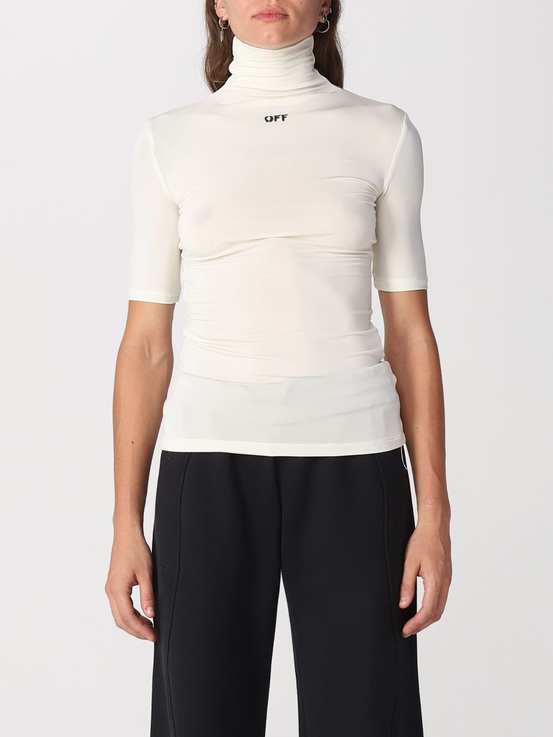 OFF-WHITE Top OFF-WHITE Woman colour White