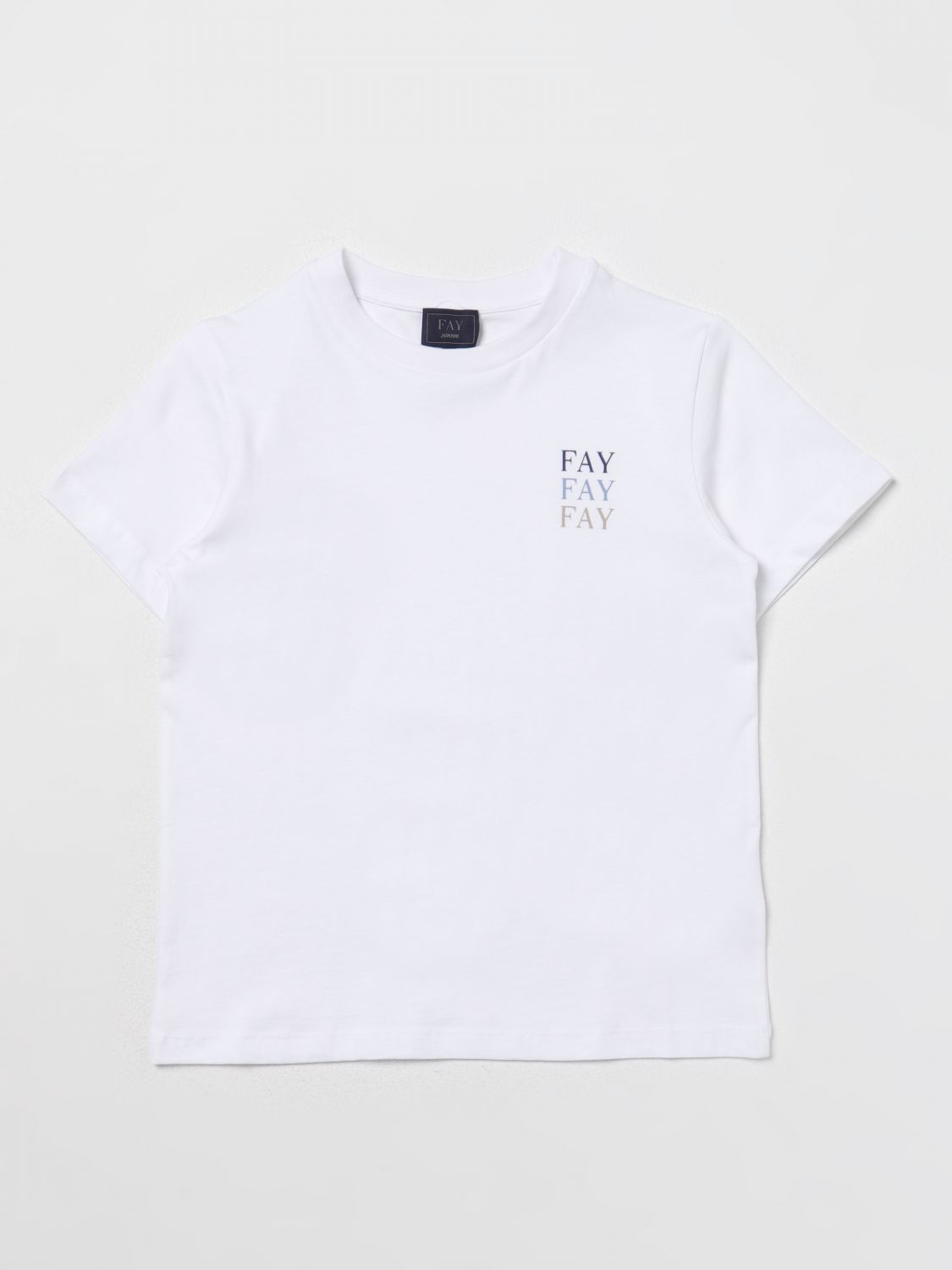 Fay Junior T-Shirt FAY JUNIOR Kids colour White