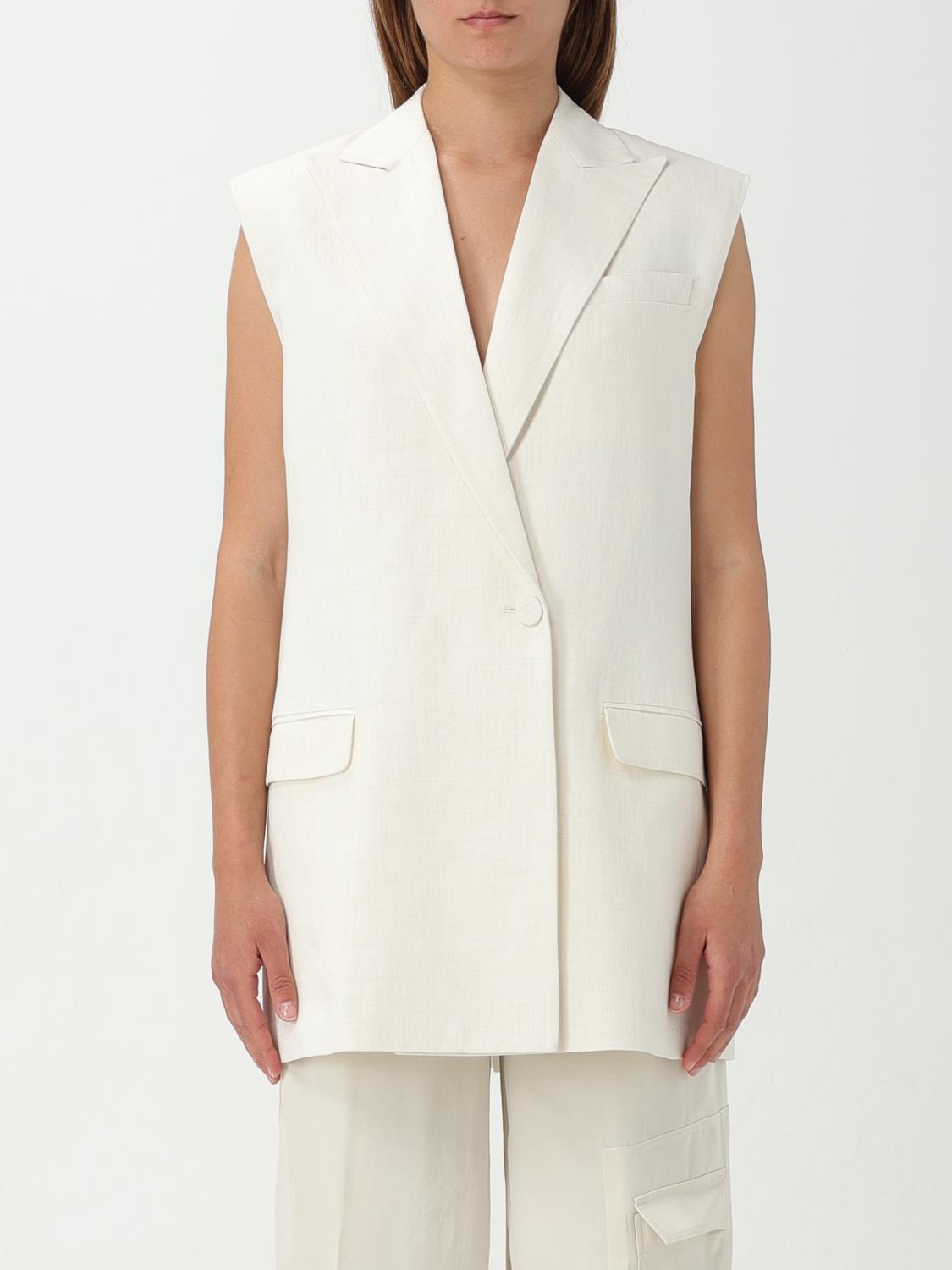 Fabiana Filippi Waistcoat FABIANA FILIPPI Woman colour White