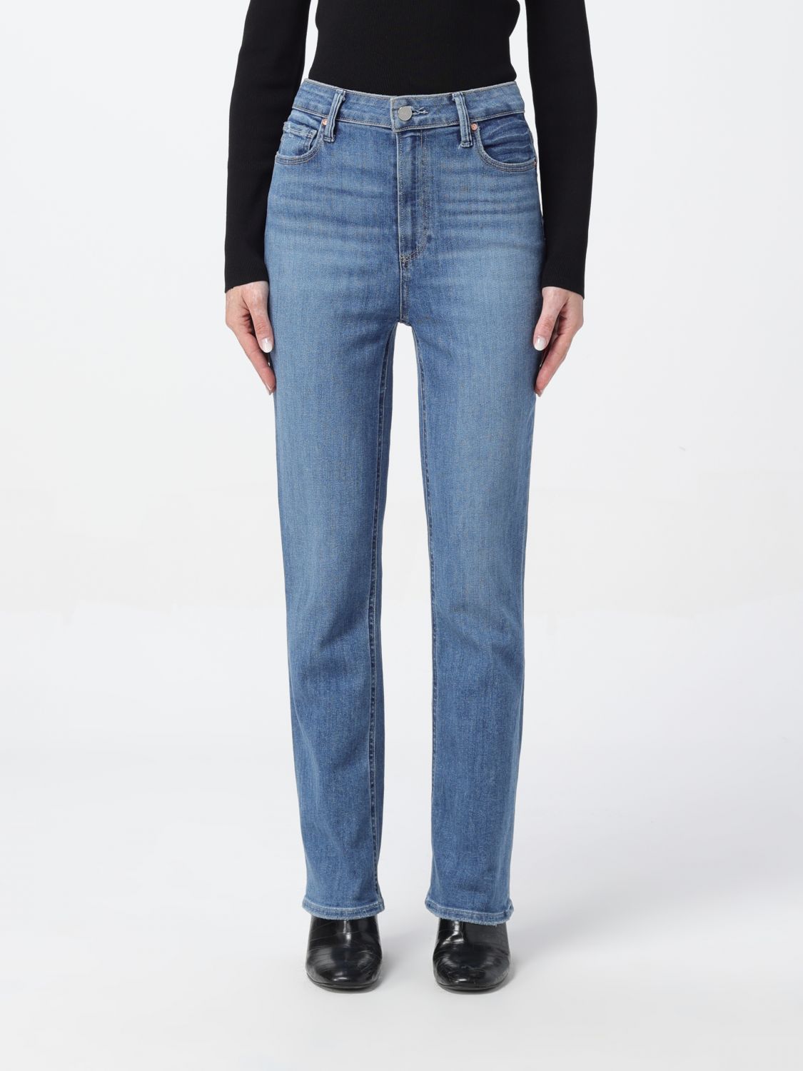 Paige Jeans PAIGE Woman colour Denim