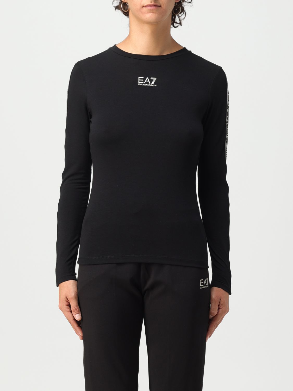 EA7 T-Shirt EA7 Woman colour Black