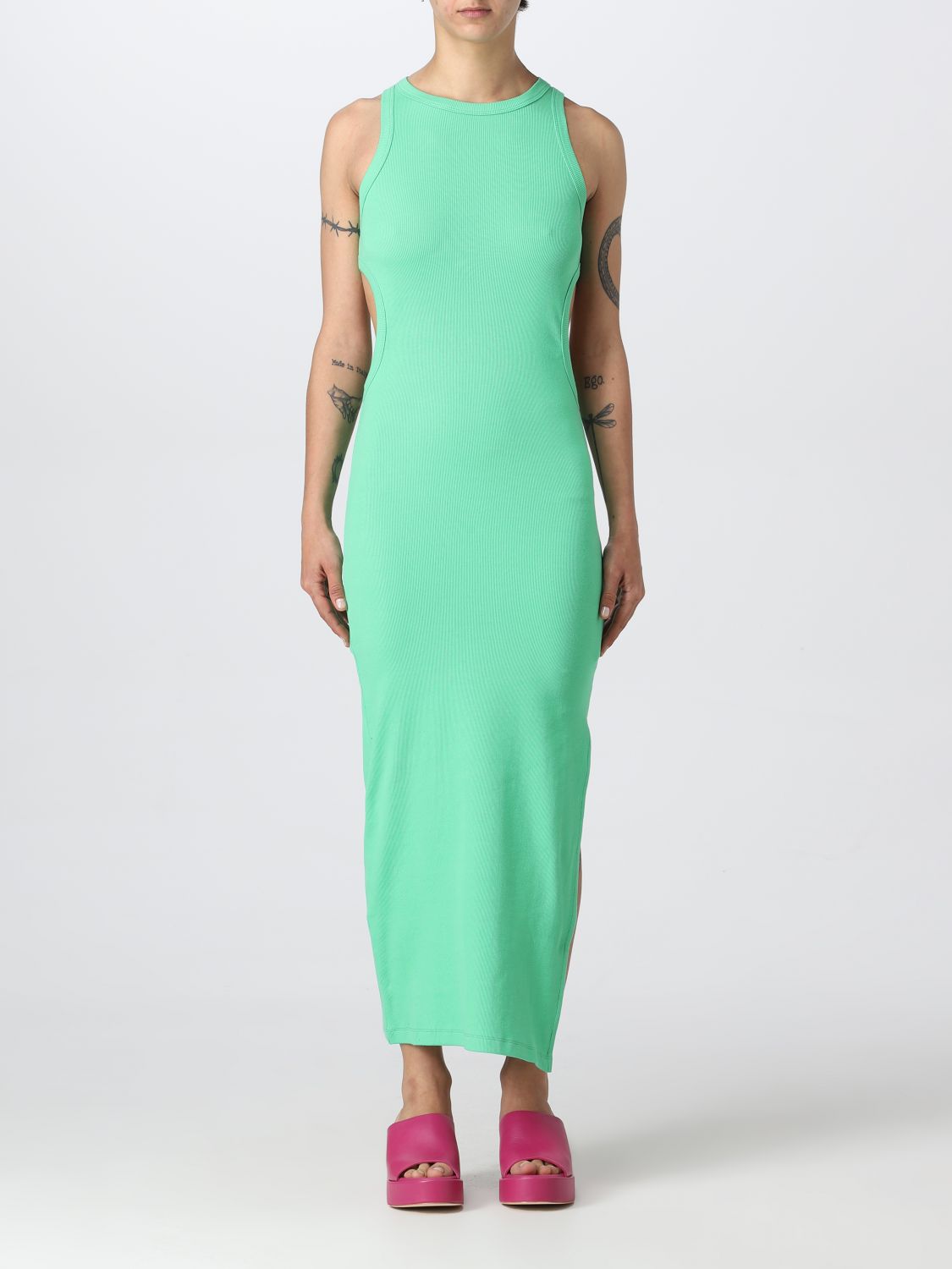 Msgm Dress MSGM Woman colour Green