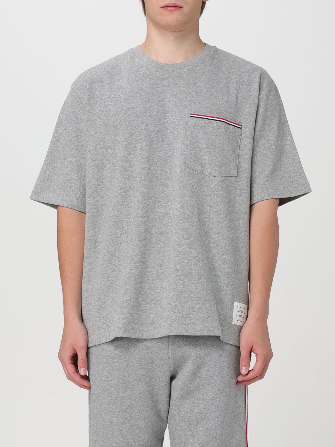 Thom Browne T-Shirt THOM BROWNE Men color Grey