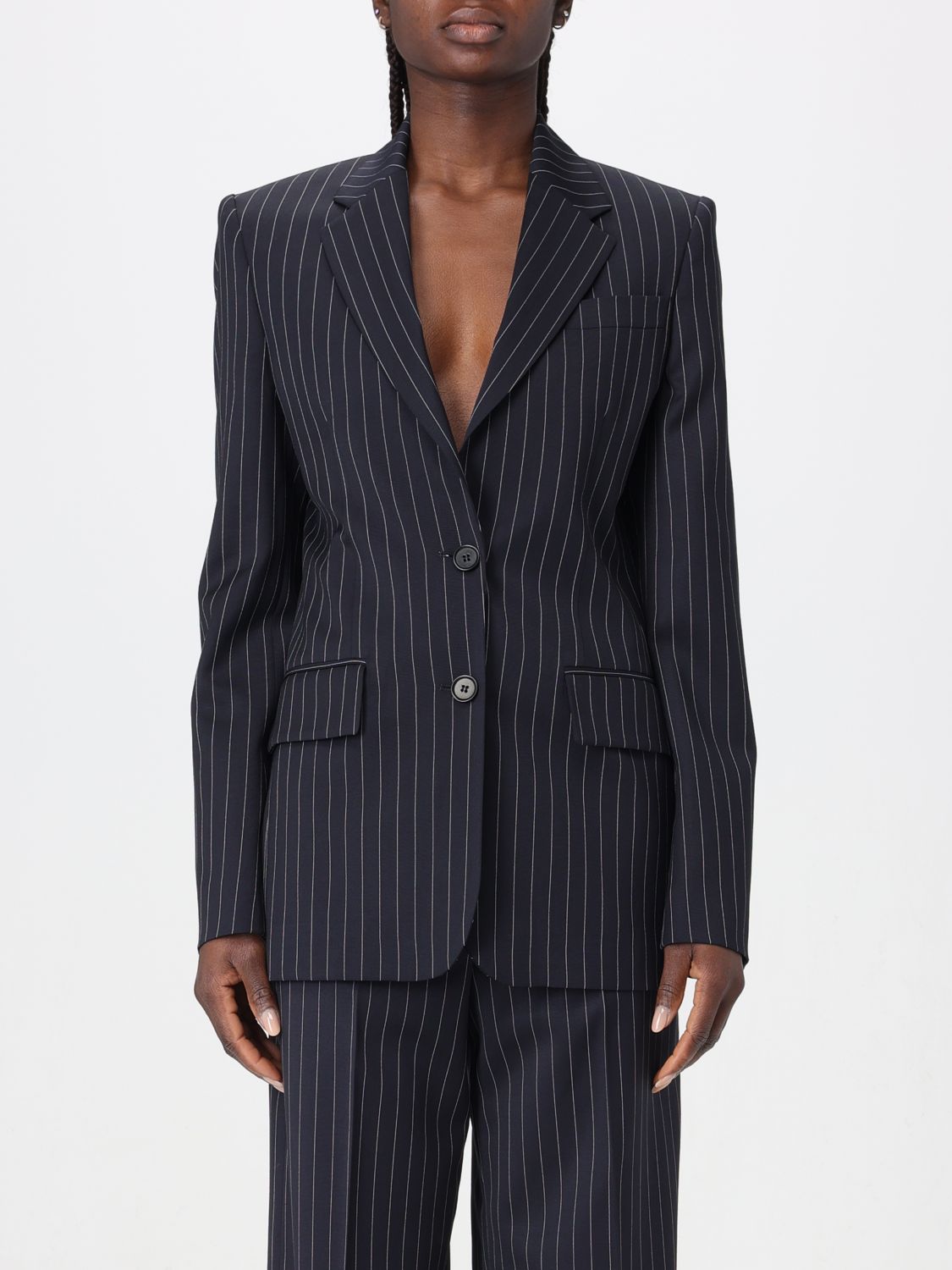 Msgm Blazer MSGM Woman colour Blue