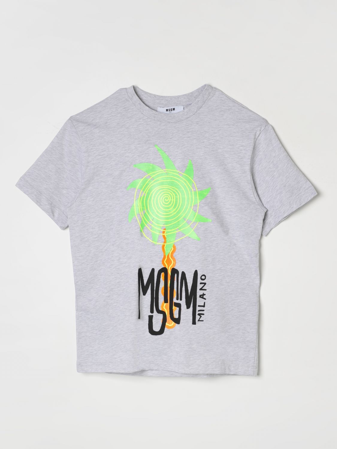 Msgm Kids T-Shirt MSGM KIDS Kids colour Grey