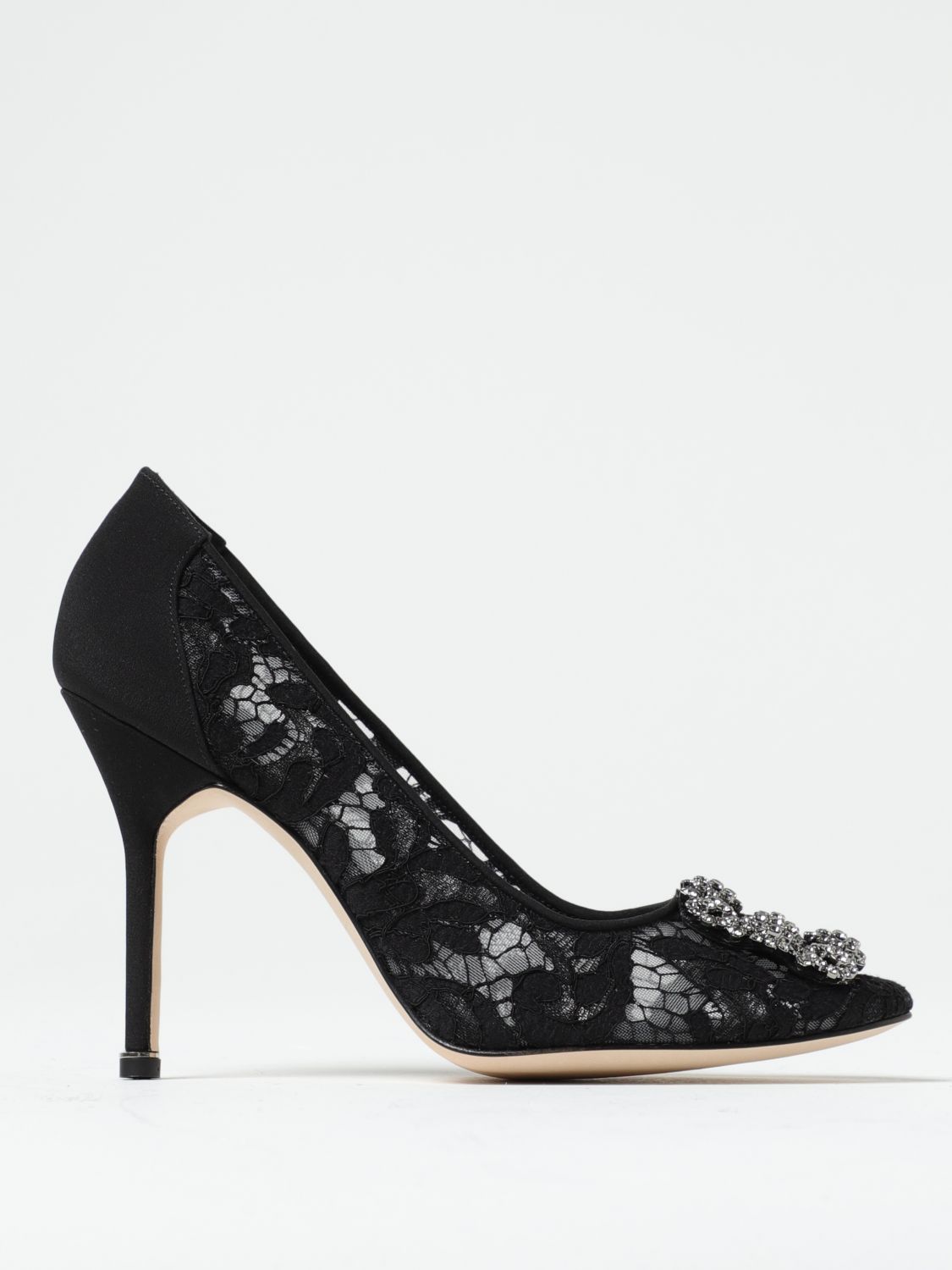 Manolo Blahnik Court Shoes MANOLO BLAHNIK Woman colour Black