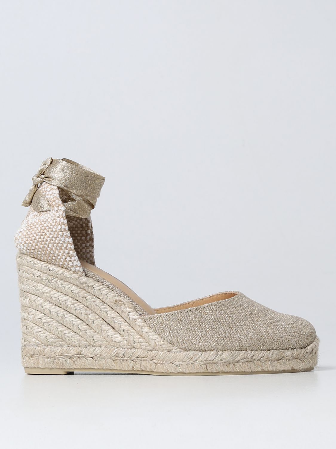 Castañer Espadrilles CASTANER Woman colour Gold