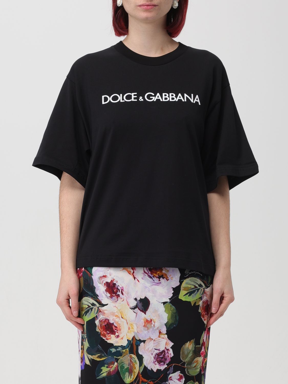 Dolce & Gabbana T-Shirt DOLCE & GABBANA Woman colour Black