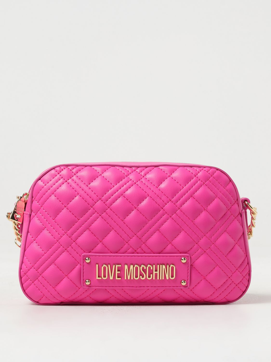 Love Moschino Crossbody Bags LOVE MOSCHINO Woman colour Fuchsia