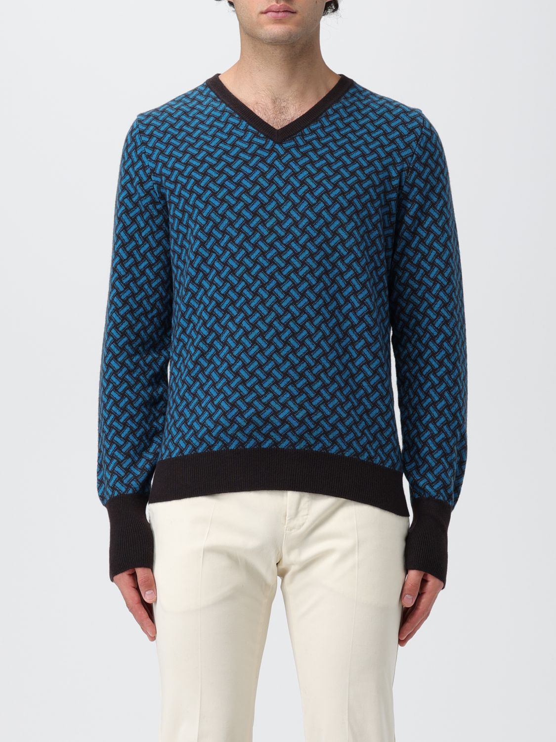 Drumohr Jumper DRUMOHR Men colour Teal