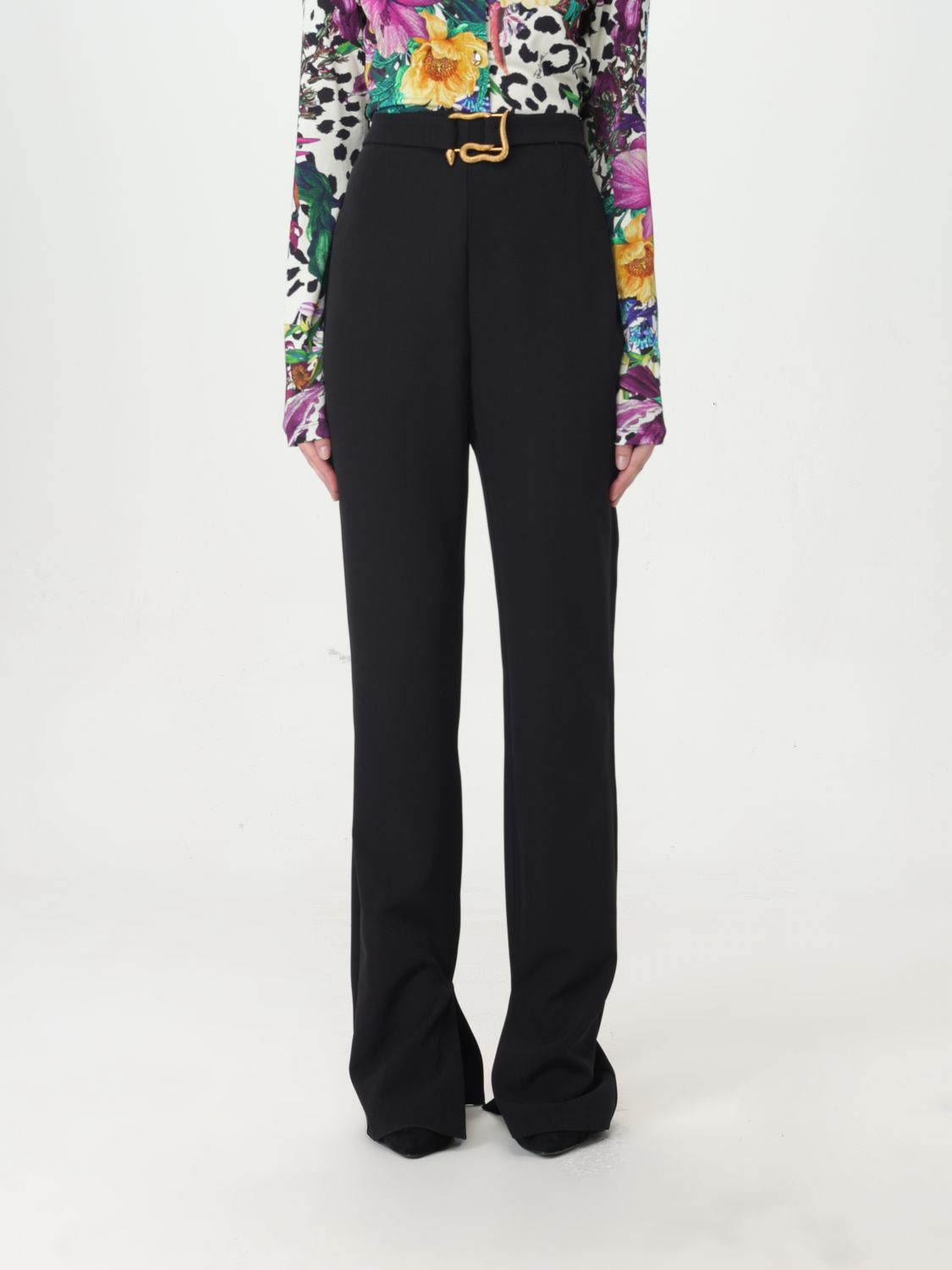 Just Cavalli Trousers JUST CAVALLI Woman colour Black